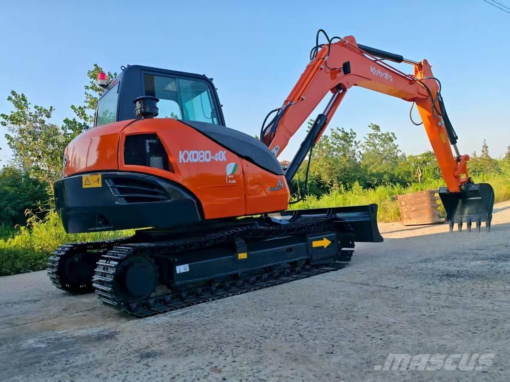 Kubota KX 080-4 Bageri gusjeničari