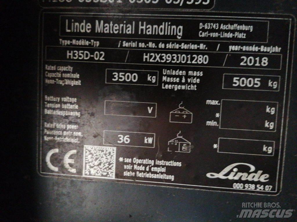 Linde H35D-02 Dizelski viličari
