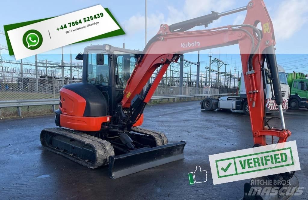 Kubota U 55-4 Mini bageri <7t