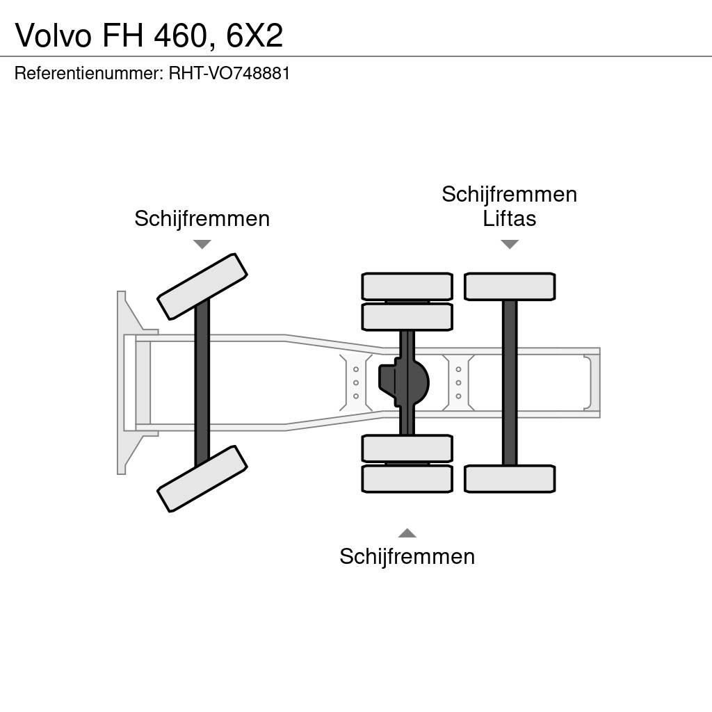 Volvo FH 460, 6X2 Traktorske jedinice