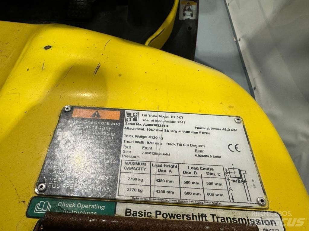 Hyster H2.5XT Plinski viličari