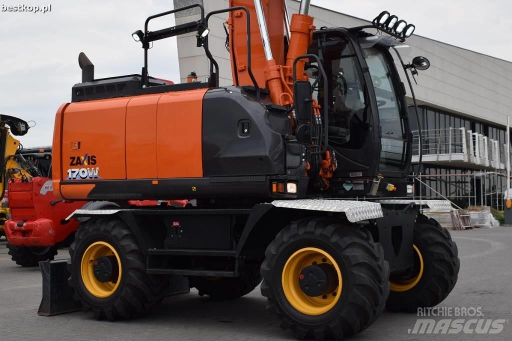 Hitachi ZX170 W-6 Bageri na kotačima