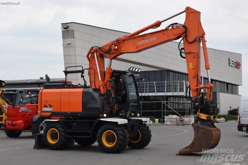 Hitachi ZX170 W-6 Bageri na kotačima