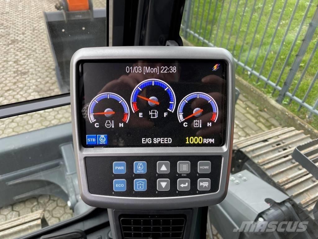 Doosan dx140w Bageri na kotačima