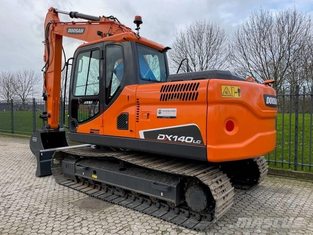 Doosan dx140w Bageri na kotačima