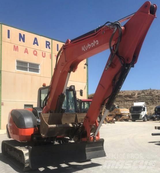 Kubota KX 080-4 Midi bageri 7t – 12t