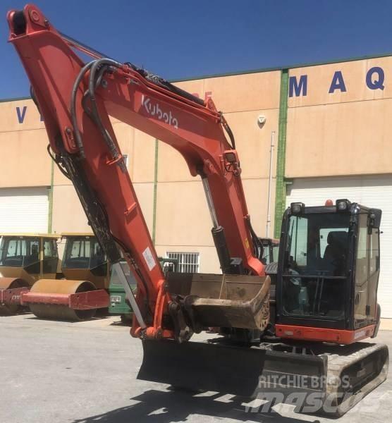 Kubota KX 080-4 Midi bageri 7t – 12t