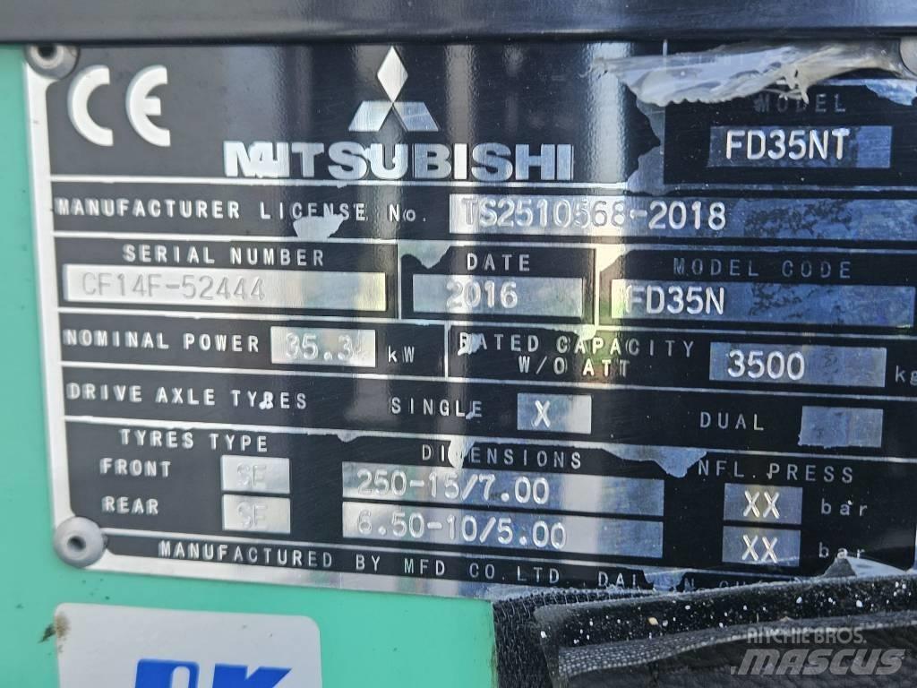 Mitsubishi FD35N Dizelski viličari