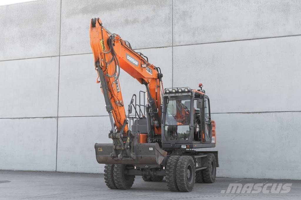 Doosan DX 140 W Bageri na kotačima