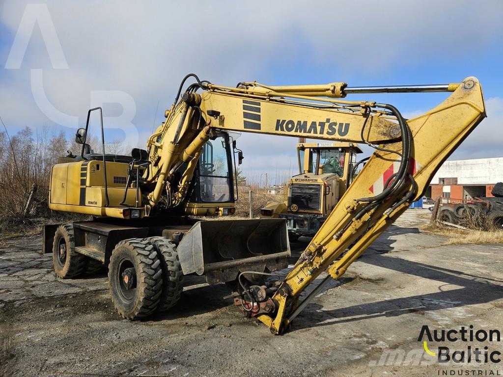 Komatsu PW130ES-6K Bageri na kotačima