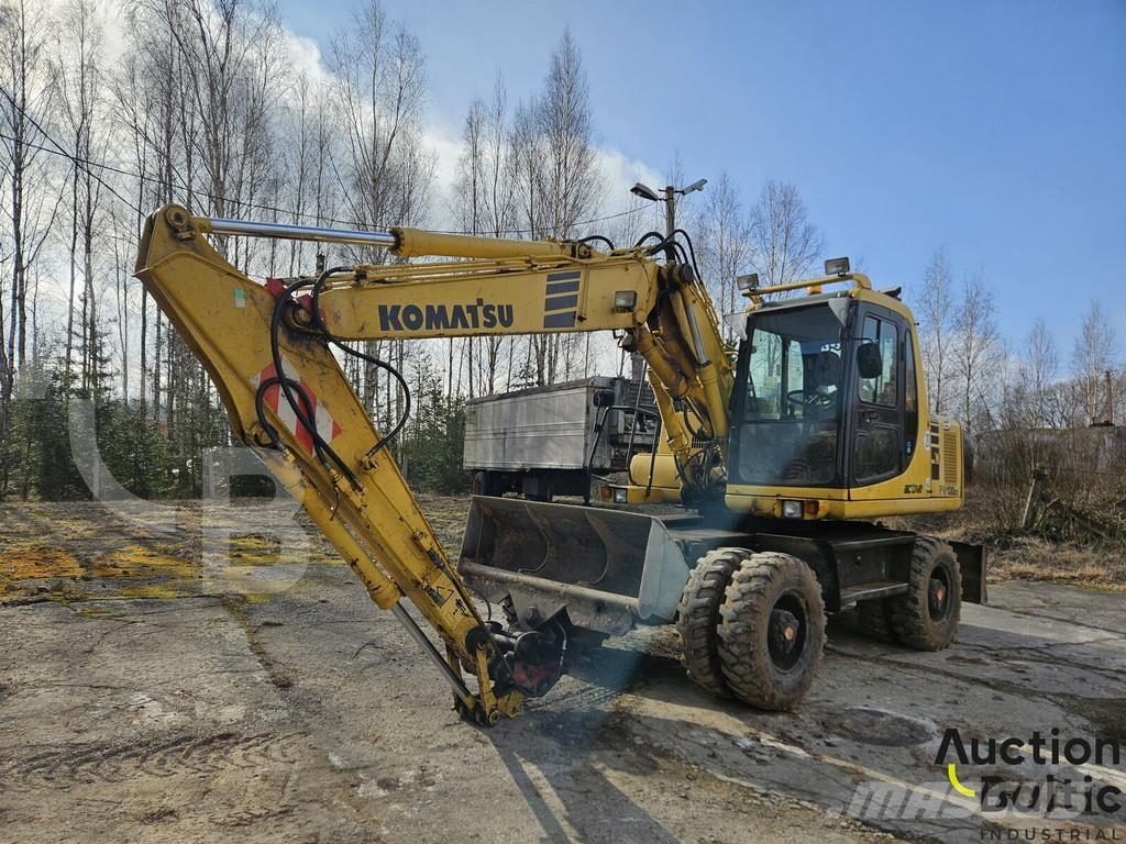 Komatsu PW130ES-6K Bageri na kotačima