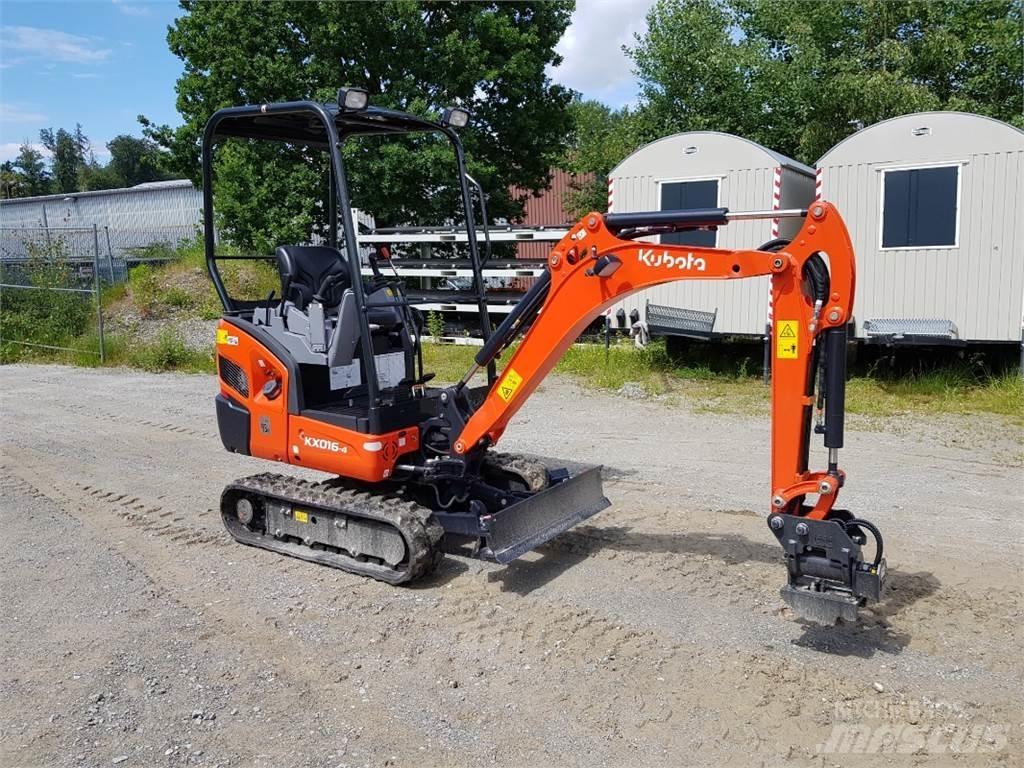 Kubota KX016-4 Mini bageri <7t