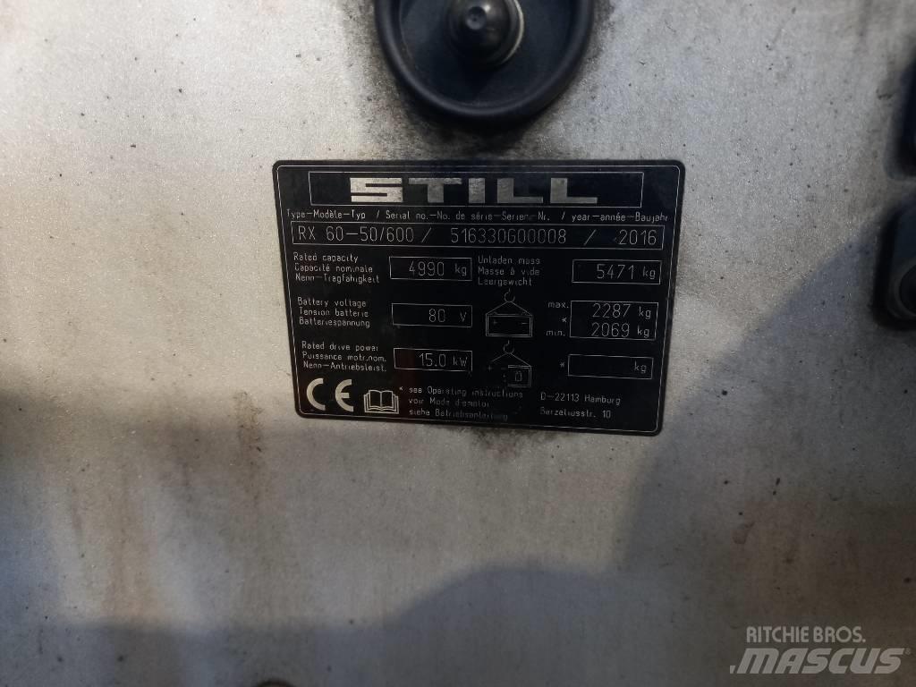 Still RX 60-50 Električni viličari
