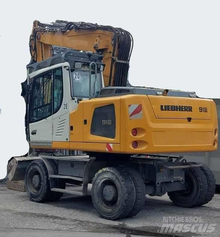 Liebherr A 918 Litr. Bageri na kotačima
