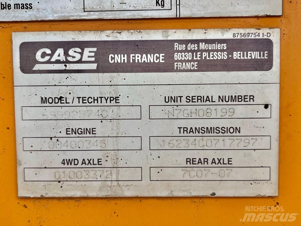 CASE 580 SR Utovarni rovokopači