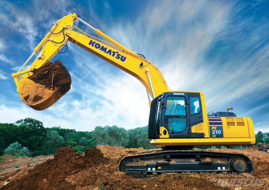 Komatsu PC 210 LC Bageri gusjeničari