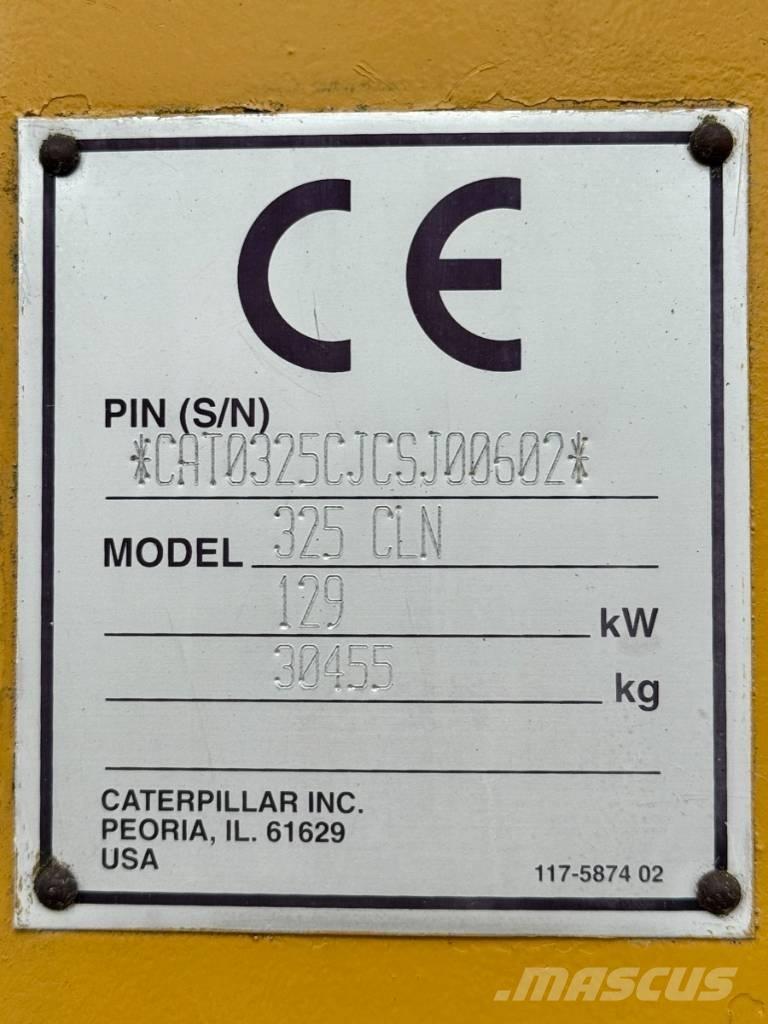 CAT 325CLN LR Bageri dugog dosega