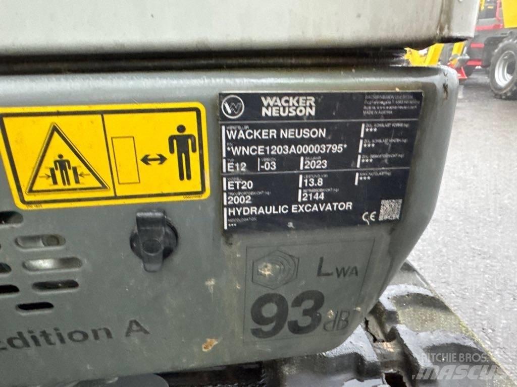 Wacker Neuson ET20 Bageri gusjeničari
