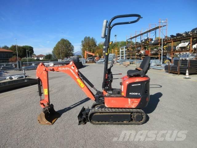 Kubota K 008-5 Mini bageri <7t