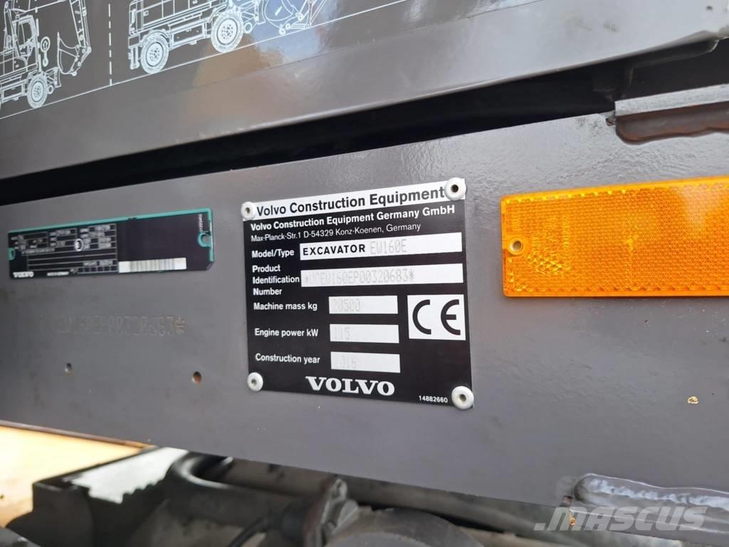 Volvo EW 160 E Bageri na kotačima