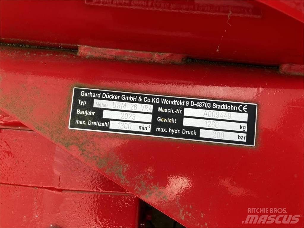 Dücker USM-26 VR4 Kosilice za pašnjak