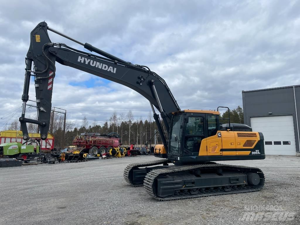 Hyundai HX 300 AL Bageri gusjeničari