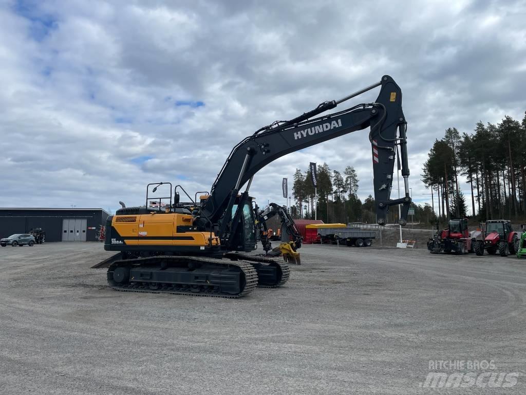 Hyundai HX 300 AL Bageri gusjeničari