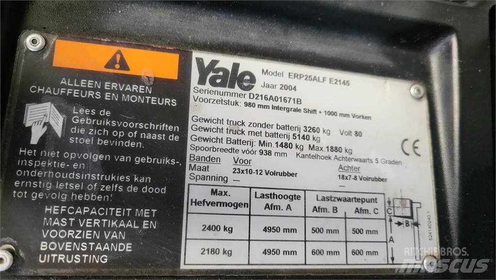 Yale ERP25ALF Električni viličari