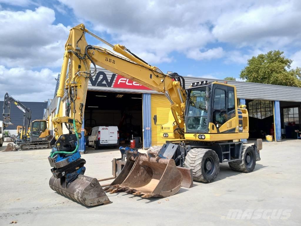 Komatsu PW 148-11 Bageri na kotačima