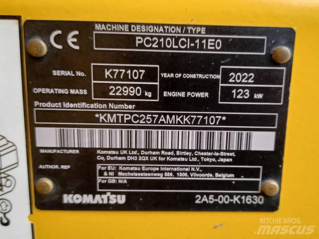 Komatsu PC210LCi-11 Bageri gusjeničari