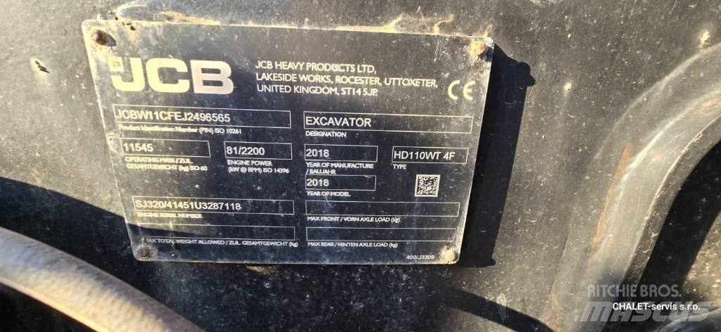 JCB 110 W Hydradig Bageri na kotačima