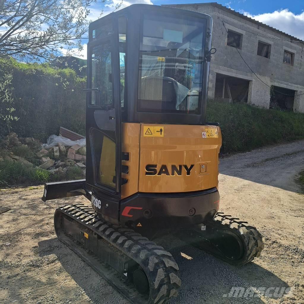 Sany SY 26 C Mini bageri <7t