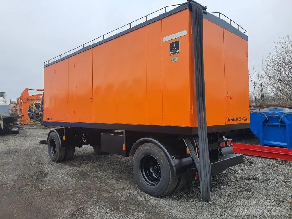  elverk 680kva Dizel agregati