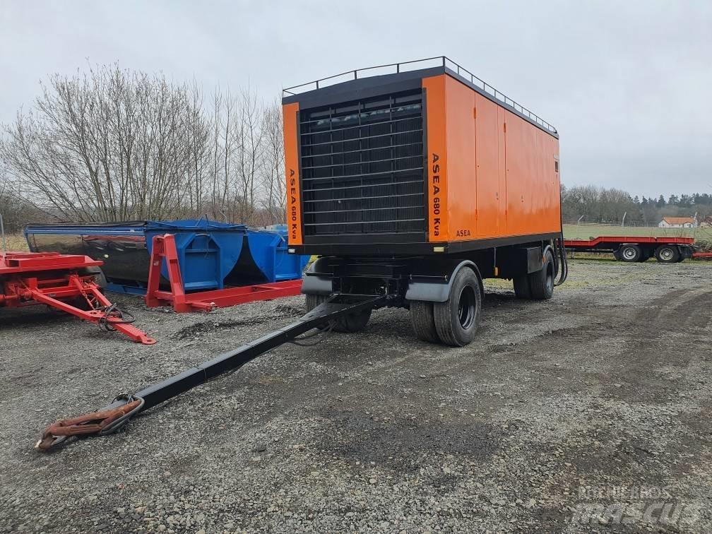  elverk 680kva Dizel agregati