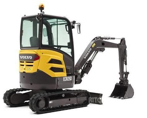 Volvo ECR 25 D Mini bageri <7t