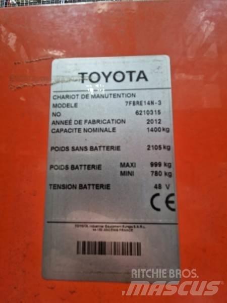 Toyota 7FBRE14N Samopogonski ručni viličari