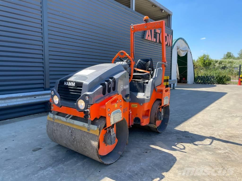 Hamm HD 12 VV Valjci sa dvojnim bubnjem