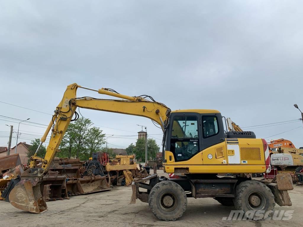 Komatsu PW 140-7 Bageri na kotačima