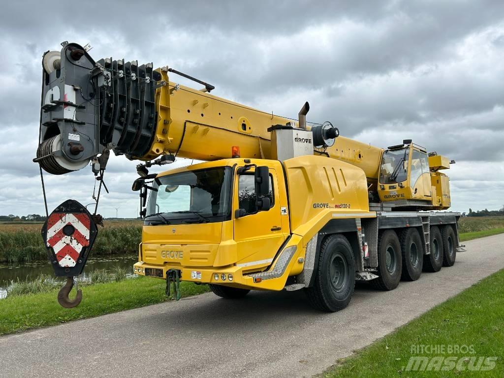 Grove GMK 5130-2 Rabljene dizalice za težak teren