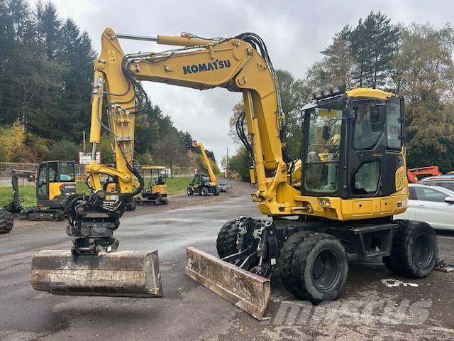 Komatsu PW 98 MR Bageri na kotačima