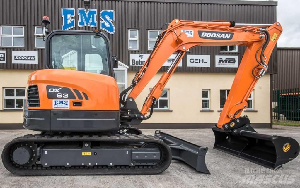 Doosan DX 63-3 Mini bageri <7t