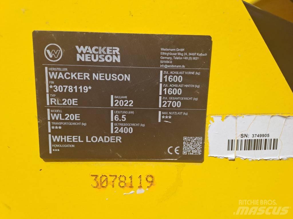 Wacker Neuson WL20e Utovarivači na kotačima