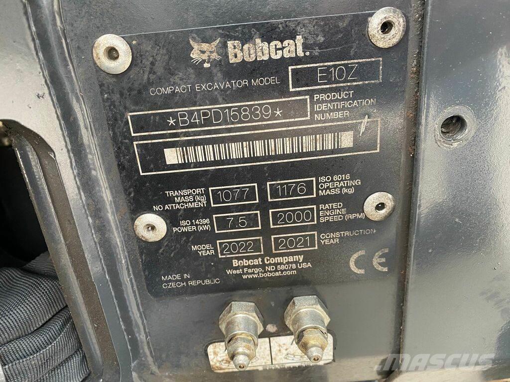 Bobcat e10z 2022 Mini bageri <7t