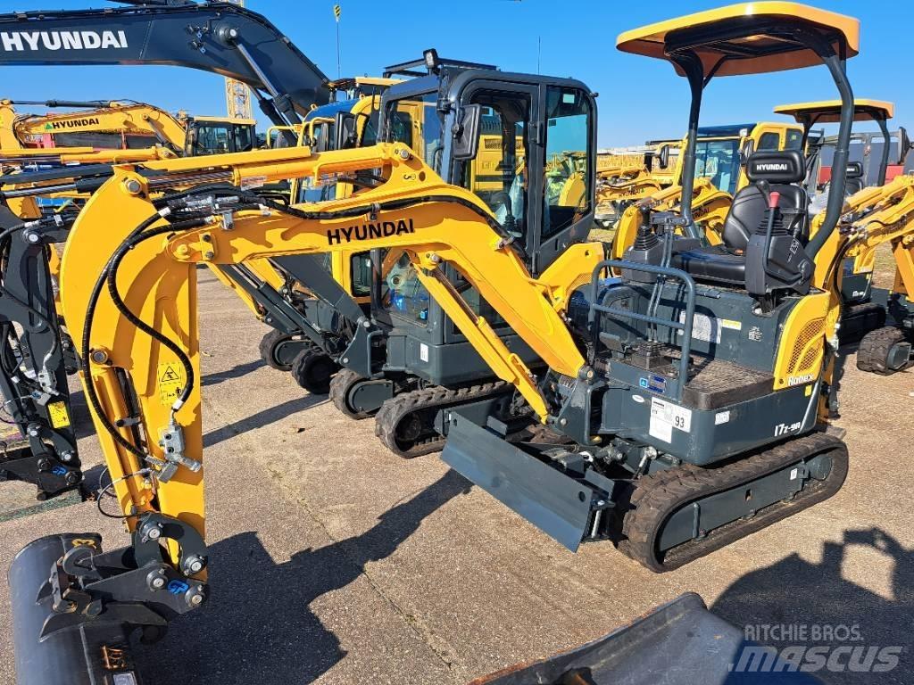 Hyundai R17Z-9AK Mini bageri <7t