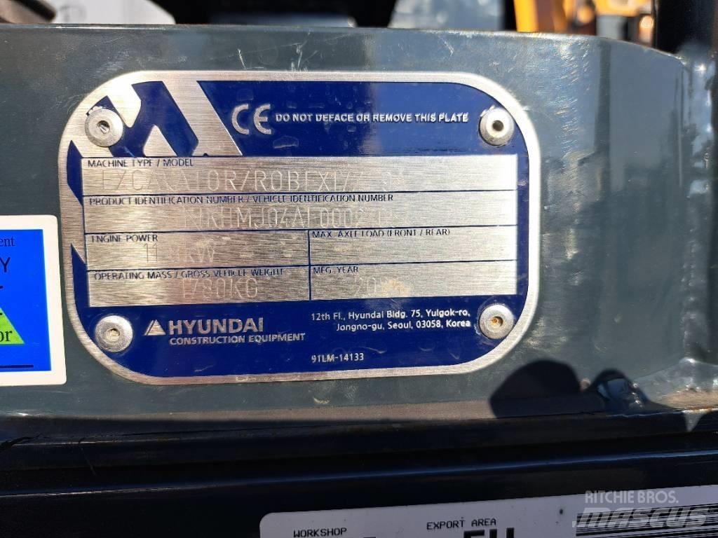 Hyundai R17Z-9AK Mini bageri <7t