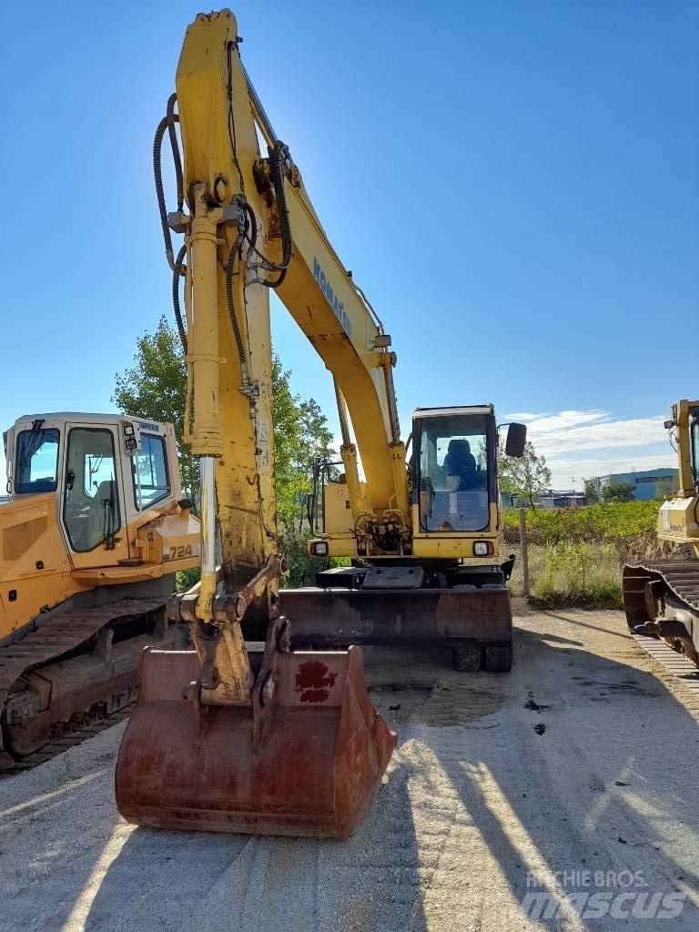 Komatsu PW200-7 Bageri na kotačima