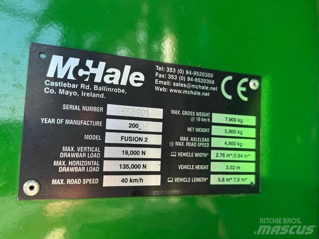 McHale Fusion 2 Kombajni za stočnu hranu