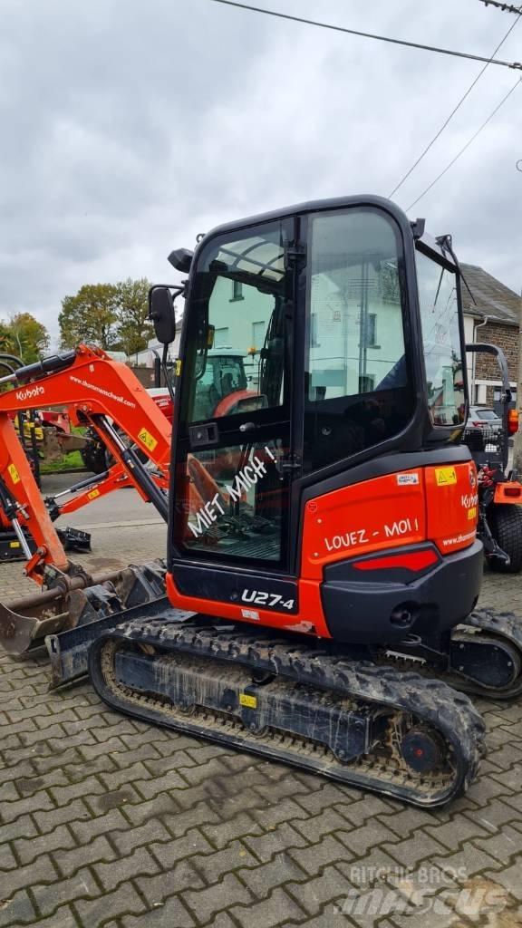 Kubota U 27-4 Mini bageri <7t