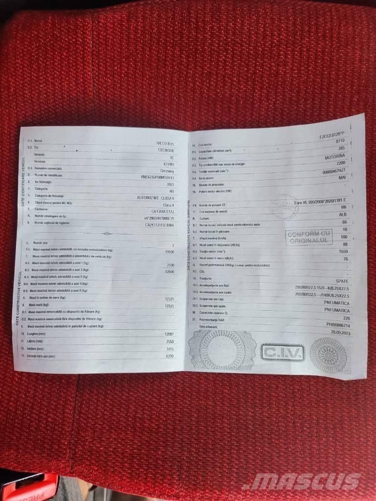 Iveco Crossway Međugradski autobusi