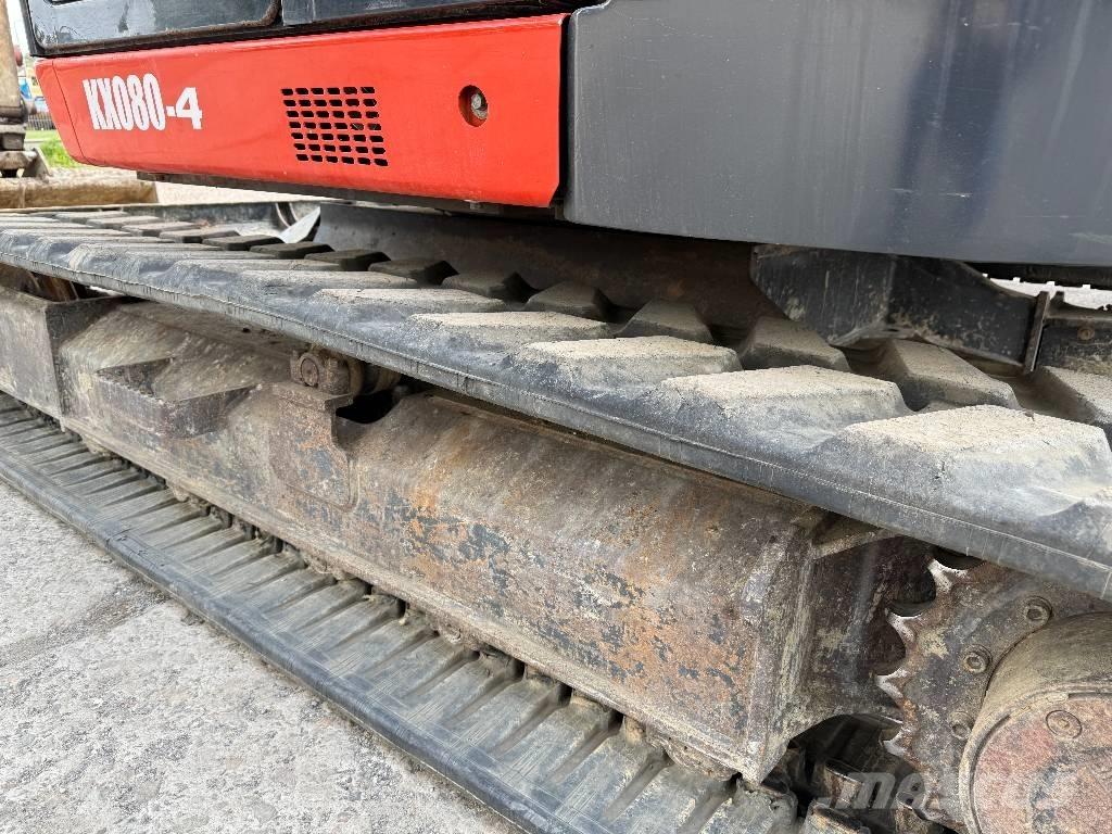 Kubota KX 080-4 Midi bageri 7t – 12t